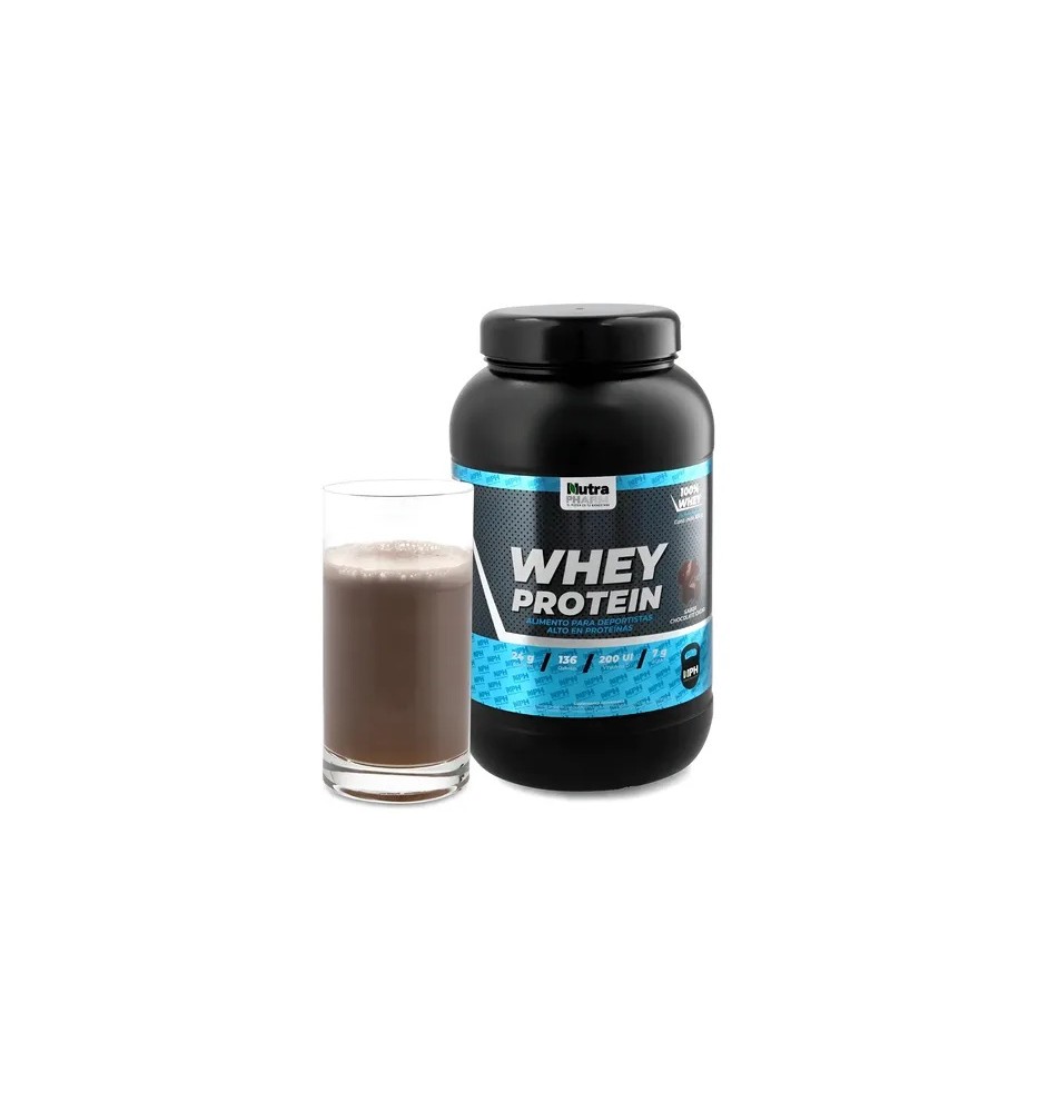 NUTRAPHARMA WHEY PROTEIN CHOCOLATE CACAO 850G