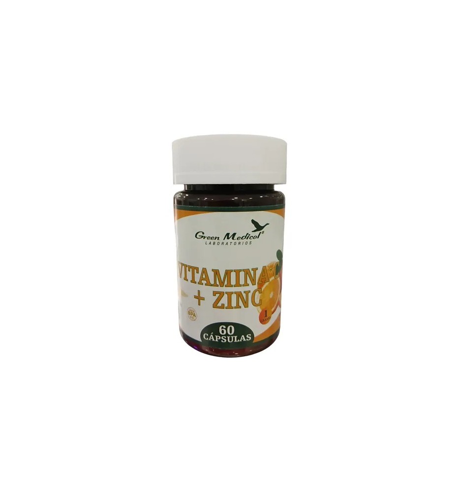 VITAMINA C 985 MG + ZINC 15 MG X 60 CAPSULAS