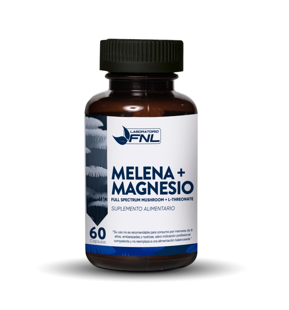 MELENA DE LEON + L-TREONATO MAGNESIO X 60 CAPSULAS