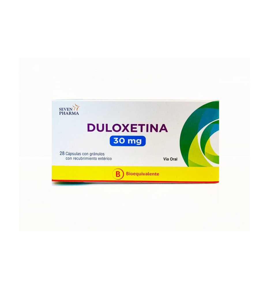 DULOXETINA 30MG X 28 CAPSULAS