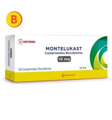 MONTELUKAST 10MG X 30 COMPRIMIDOS
