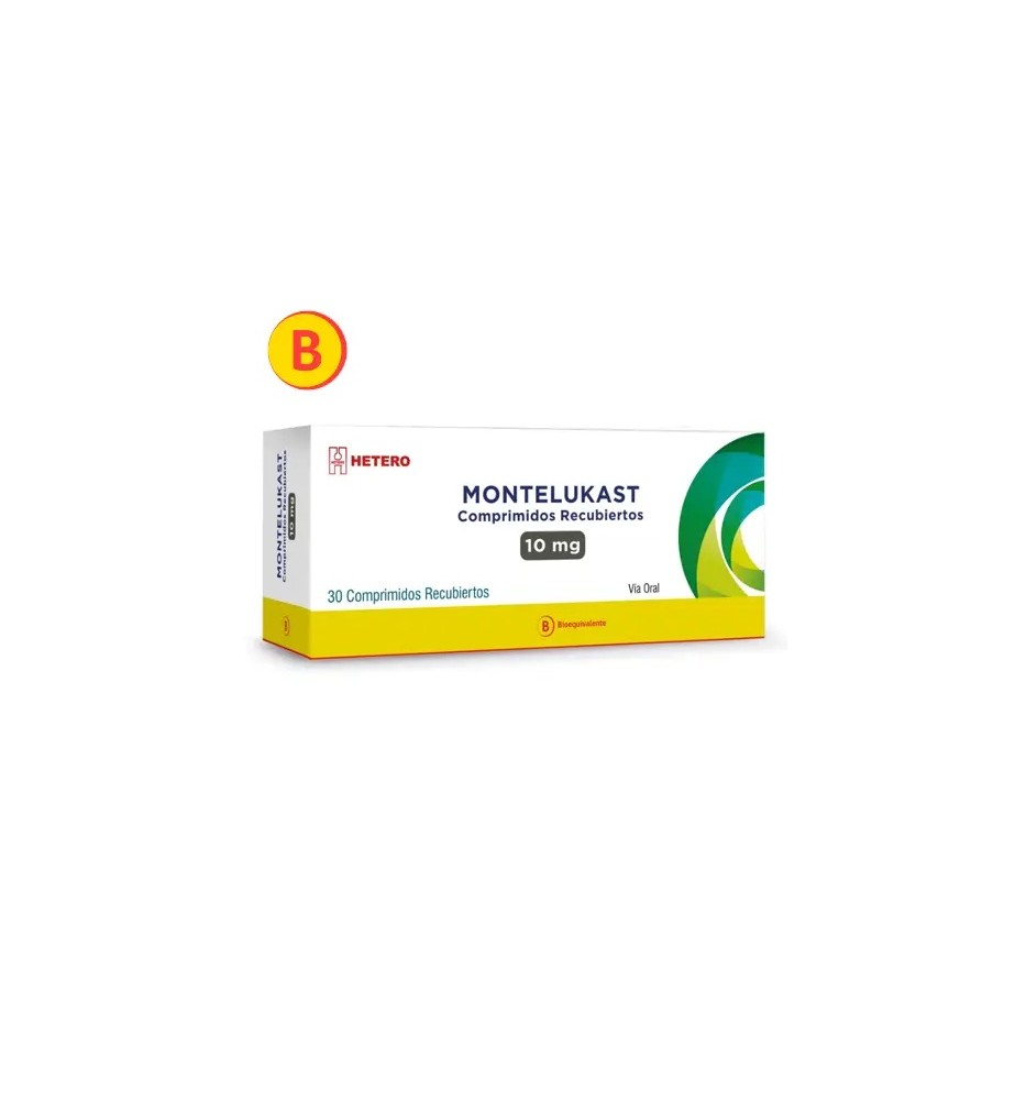 MONTELUKAST 10MG X 30 COMPRIMIDOS
